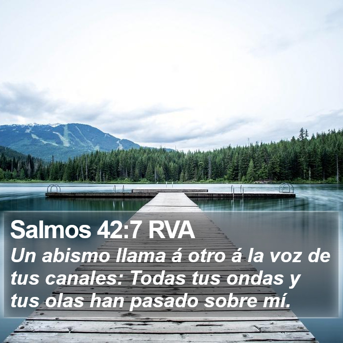 Salmos 42:7 RVA Bible Study