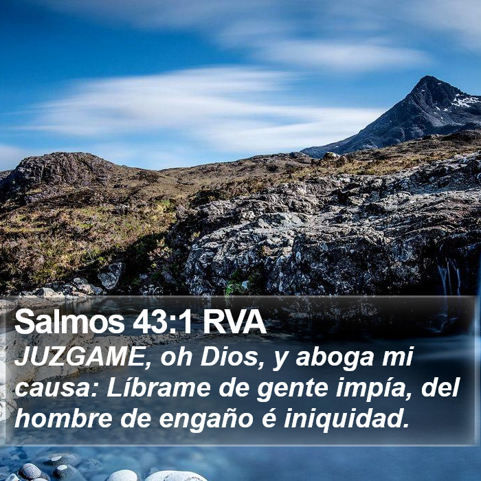 Salmos 43:1 RVA Bible Study