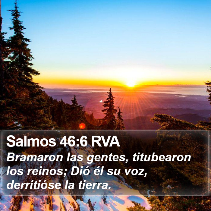 Salmos 46:6 RVA Bible Study