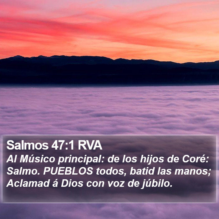 Salmos 47:1 RVA Bible Study