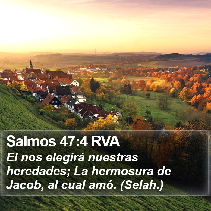 Salmos 47:4 RVA Bible Study