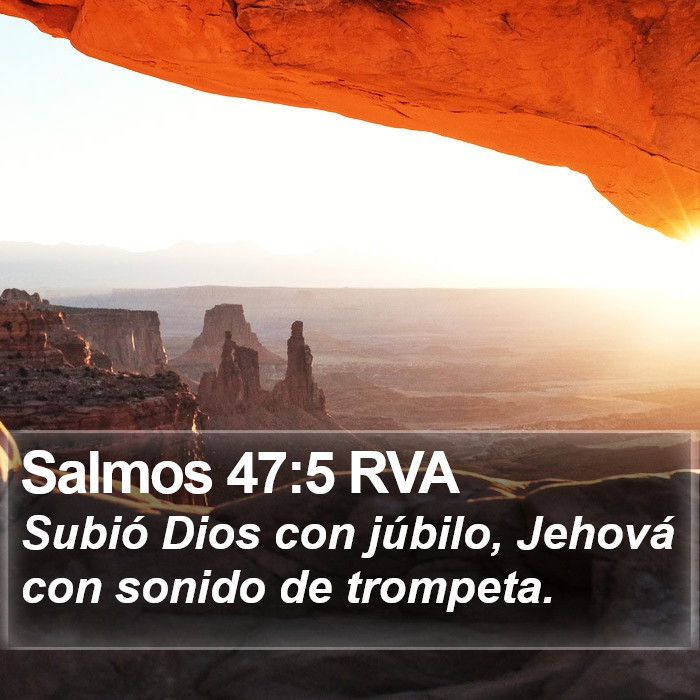 Salmos 47:5 RVA Bible Study