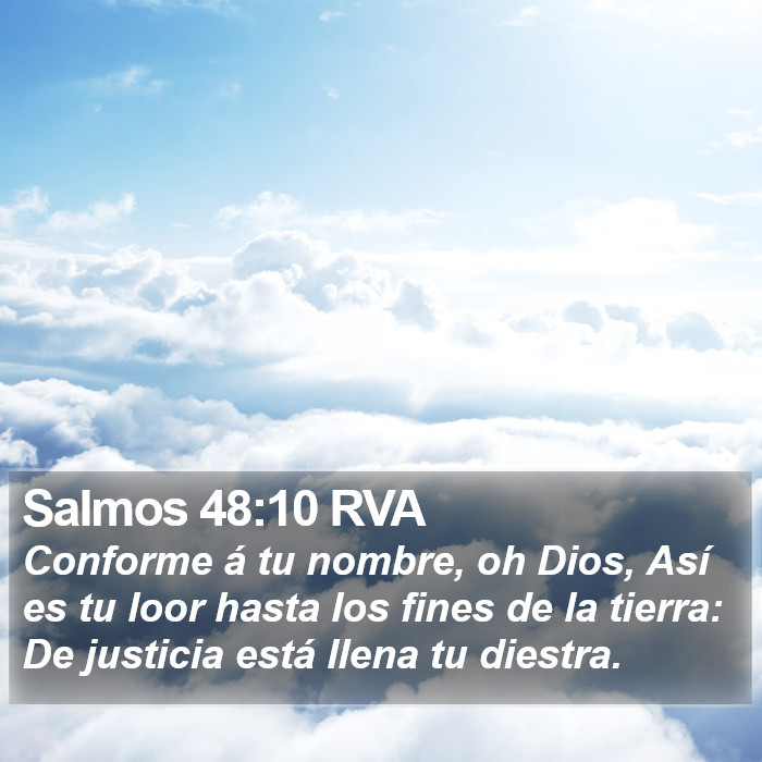 Salmos 48:10 RVA Bible Study