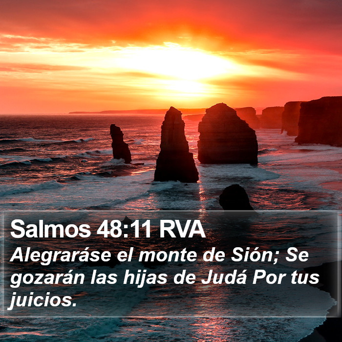 Salmos 48:11 RVA Bible Study
