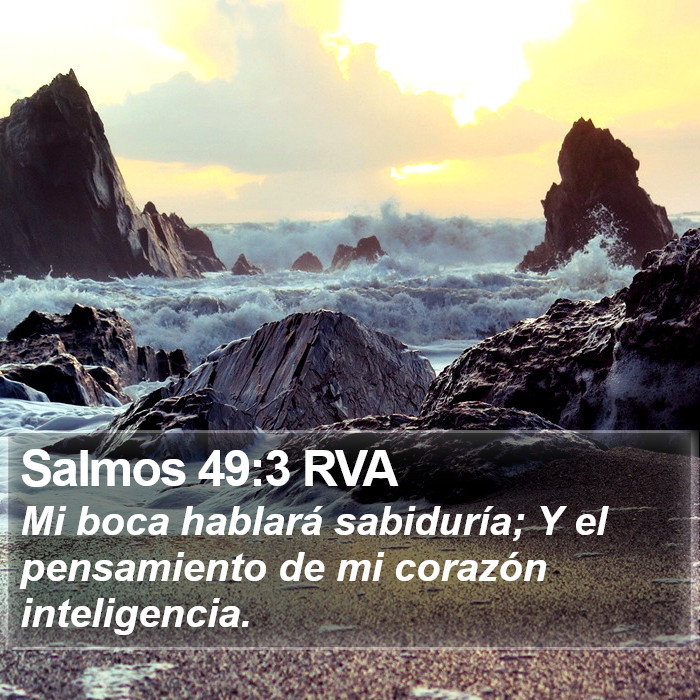 Salmos 49:3 RVA Bible Study