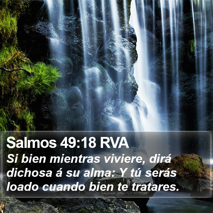 Salmos 49:18 RVA Bible Study