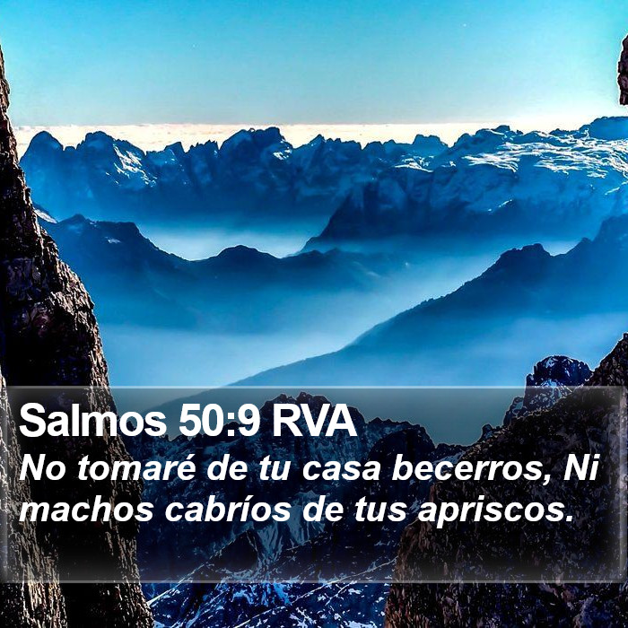 Salmos 50:9 RVA Bible Study