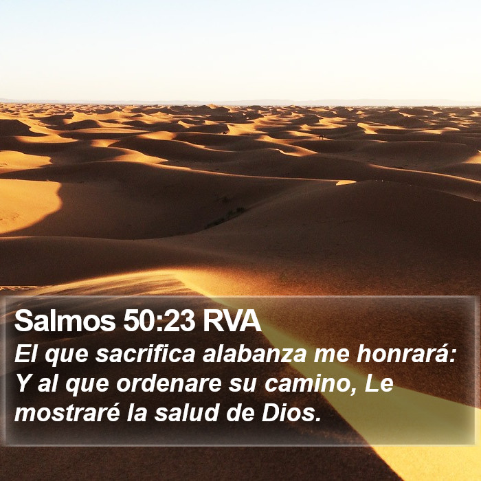 Salmos 50:23 RVA Bible Study