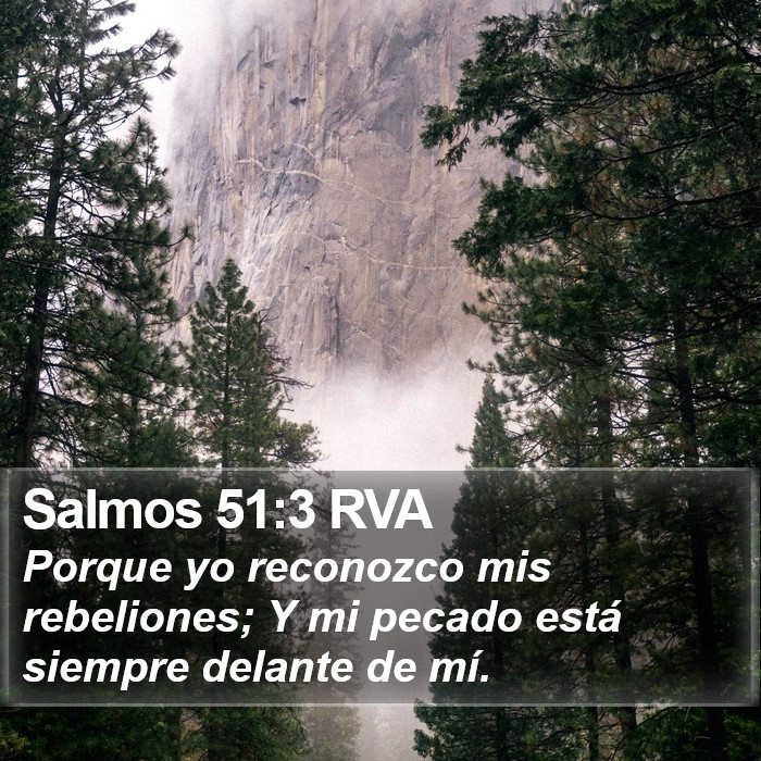 Salmos 51:3 RVA Bible Study