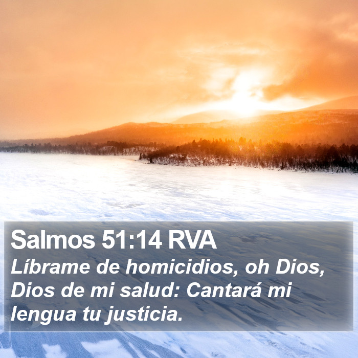 Salmos 51:14 RVA Bible Study