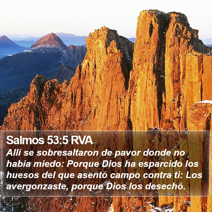 Salmos 53:5 RVA Bible Study