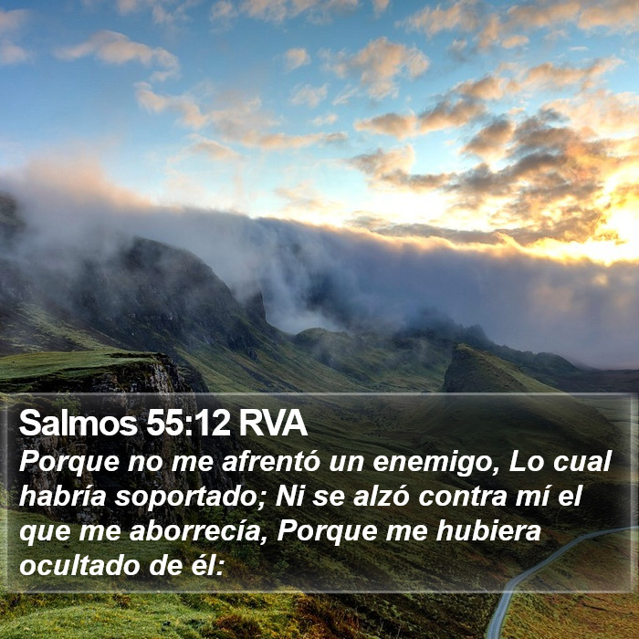 Salmos 55:12 RVA Bible Study