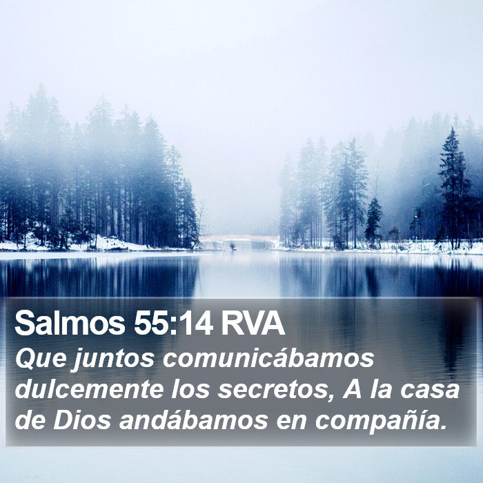 Salmos 55:14 RVA Bible Study