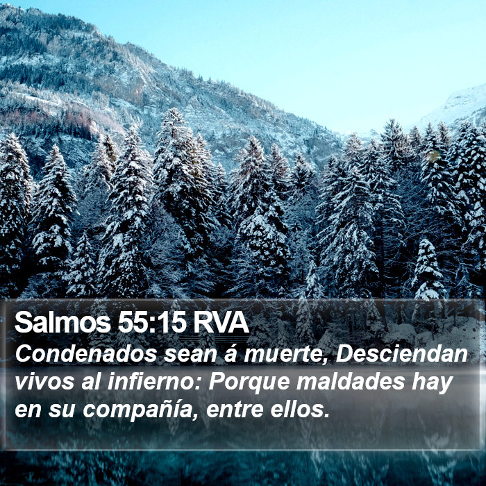 Salmos 55:15 RVA Bible Study