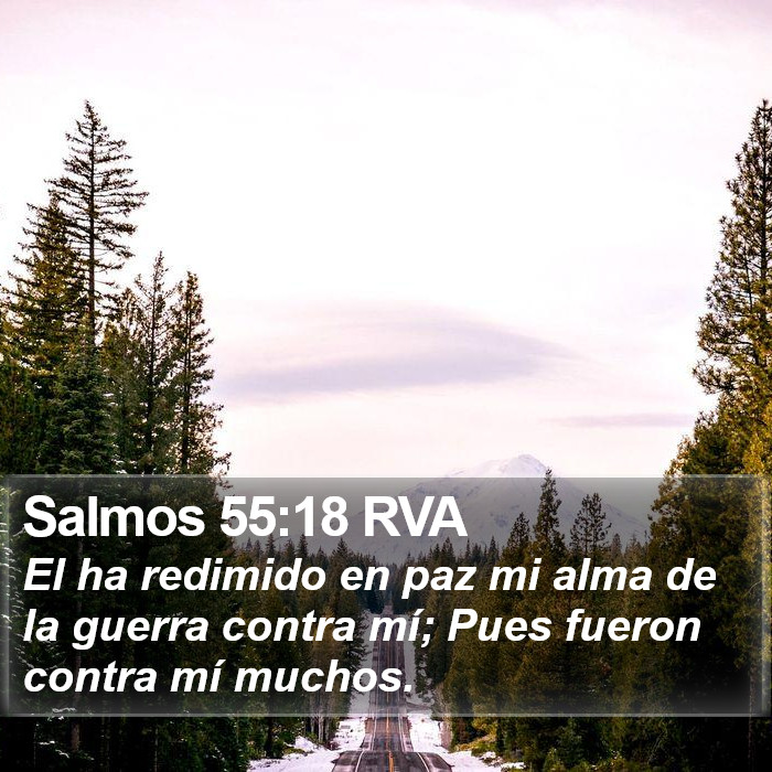 Salmos 55:18 RVA Bible Study