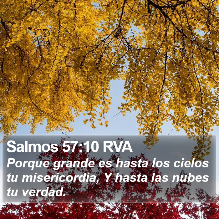 Salmos 57:10 RVA Bible Study