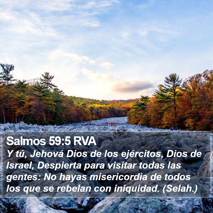 Salmos 59:5 RVA Bible Study