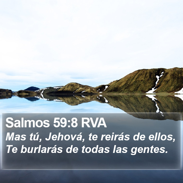 Salmos 59:8 RVA Bible Study