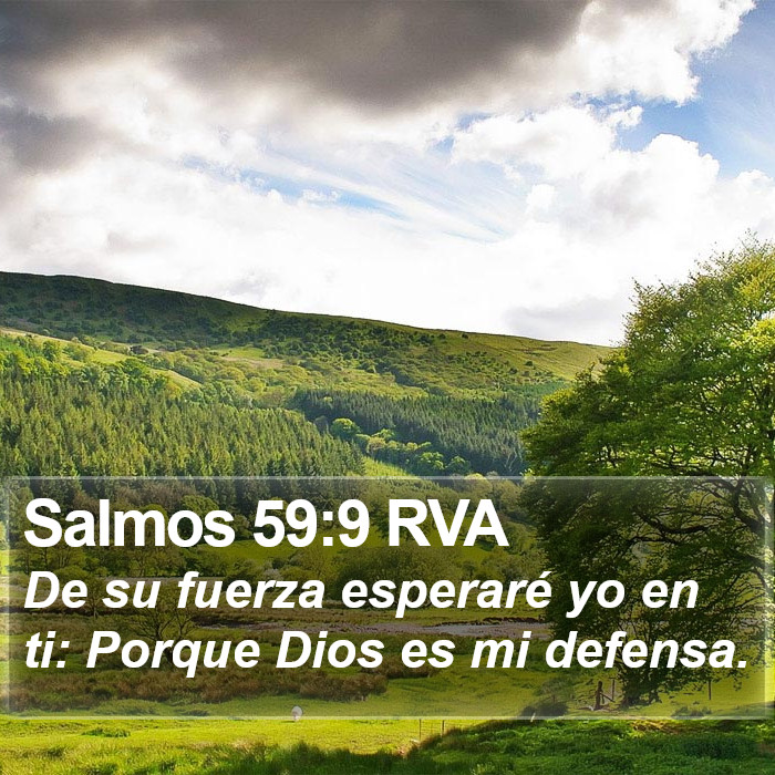 Salmos 59:9 RVA Bible Study