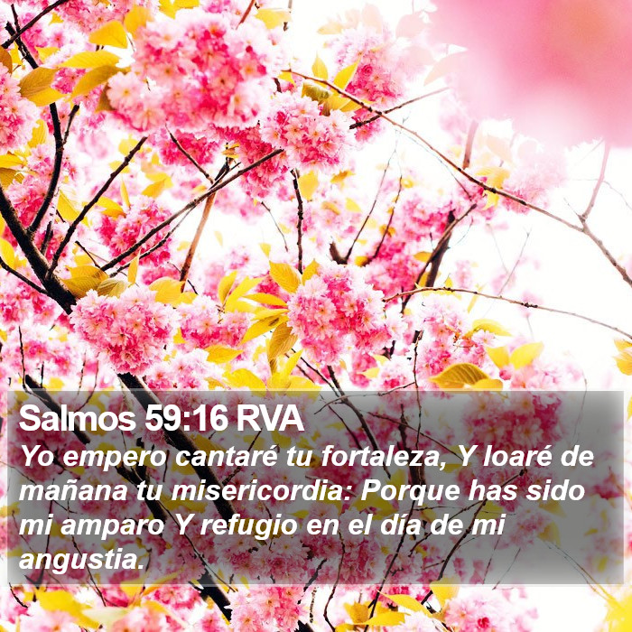 Salmos 59:16 RVA Bible Study