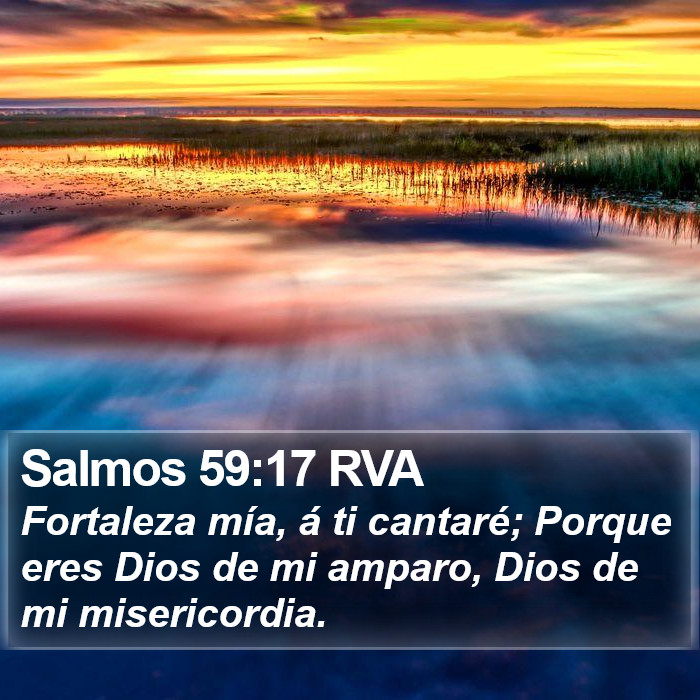 Salmos 59:17 RVA Bible Study
