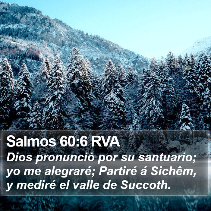 Salmos 60:6 RVA Bible Study