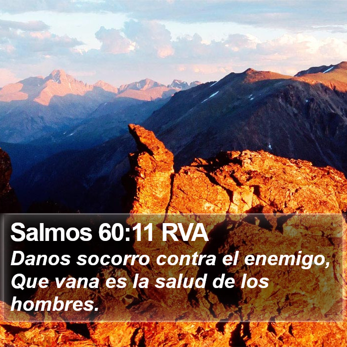 Salmos 60:11 RVA Bible Study