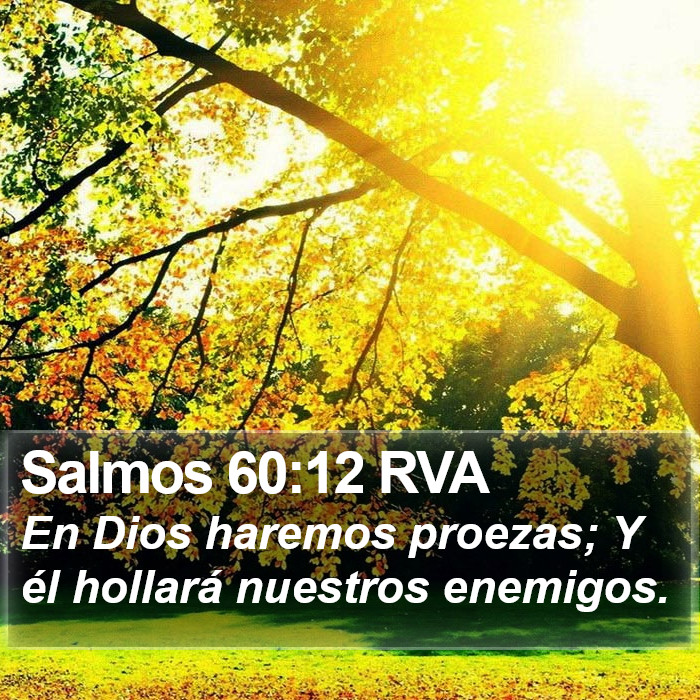 Salmos 60:12 RVA Bible Study