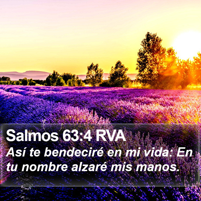 Salmos 63:4 RVA Bible Study