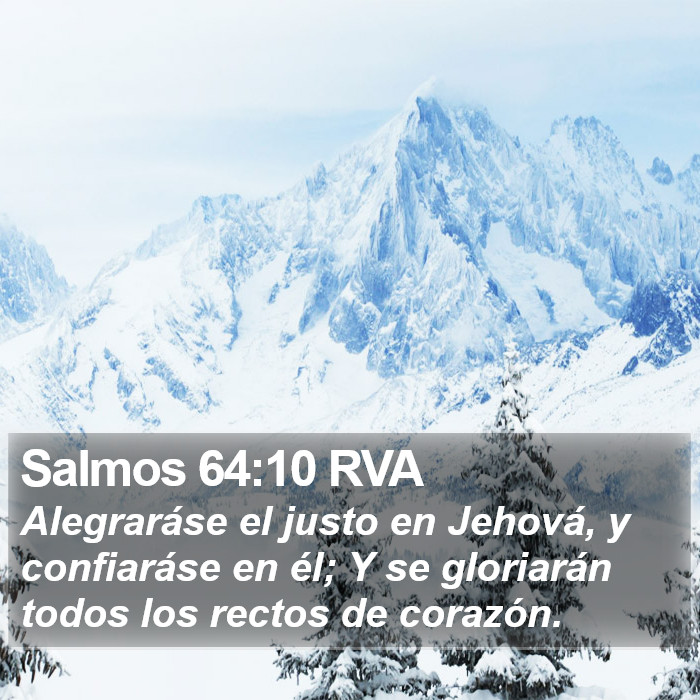 Salmos 64:10 RVA Bible Study