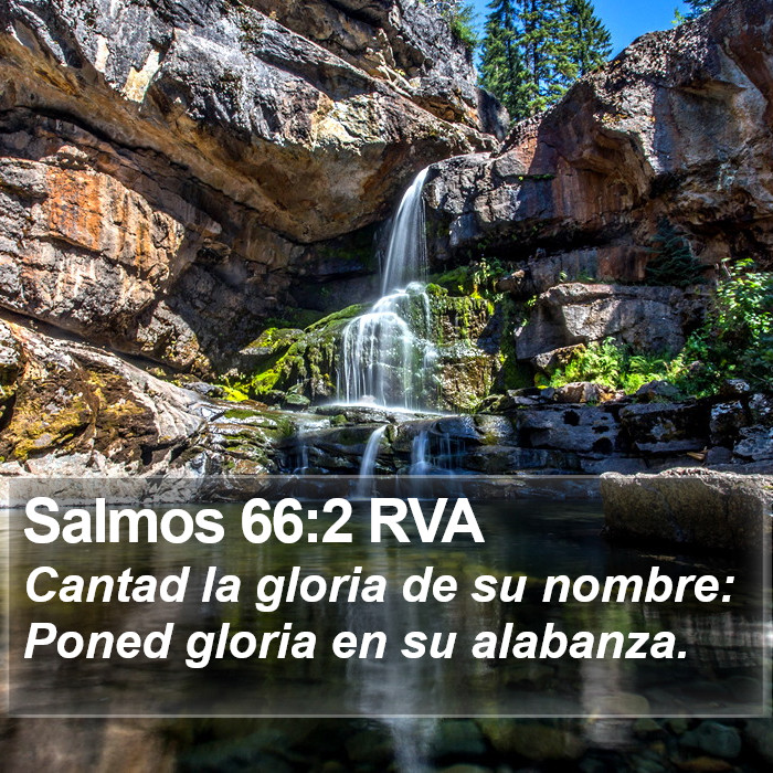 Salmos 66:2 RVA Bible Study