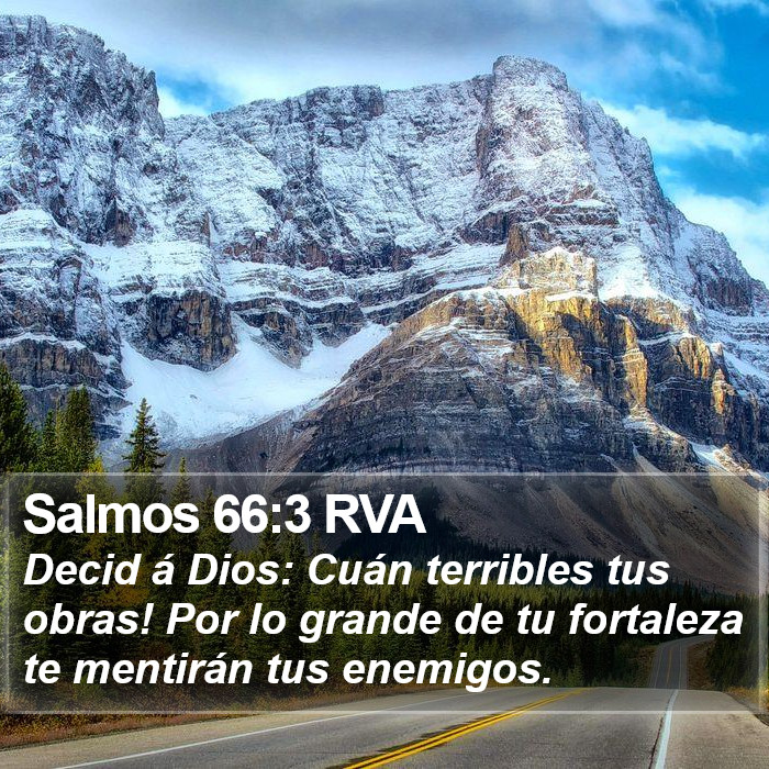 Salmos 66:3 RVA Bible Study