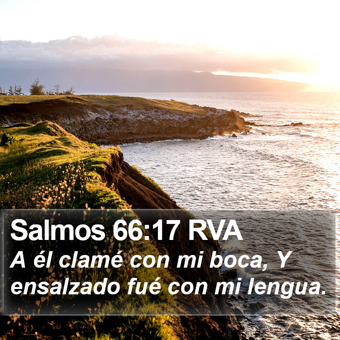 Salmos 66:17 RVA Bible Study