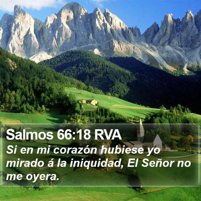 Salmos 66:18 RVA Bible Study