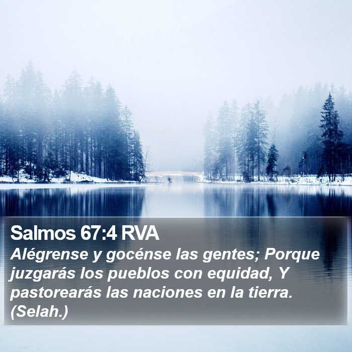 Salmos 67:4 RVA Bible Study