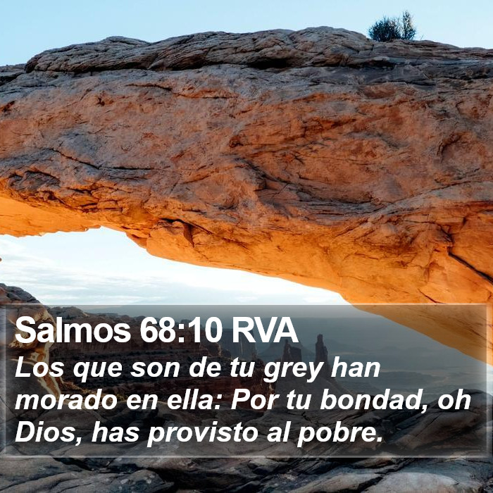 Salmos 68:10 RVA Bible Study