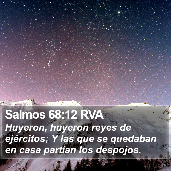 Salmos 68:12 RVA Bible Study