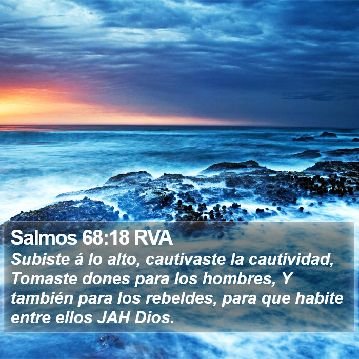 Salmos 68:18 RVA Bible Study