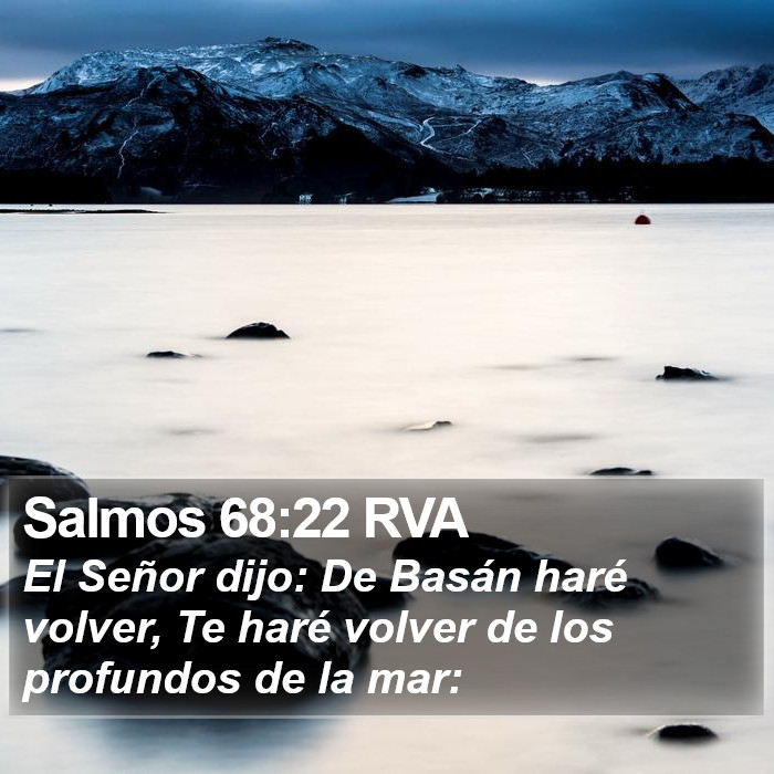 Salmos 68:22 RVA Bible Study