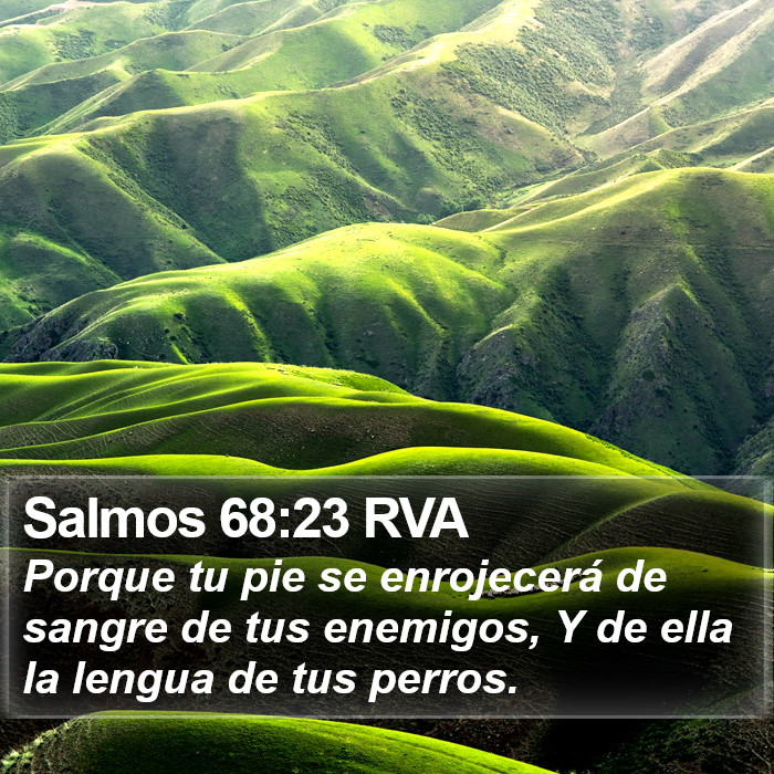 Salmos 68:23 RVA Bible Study