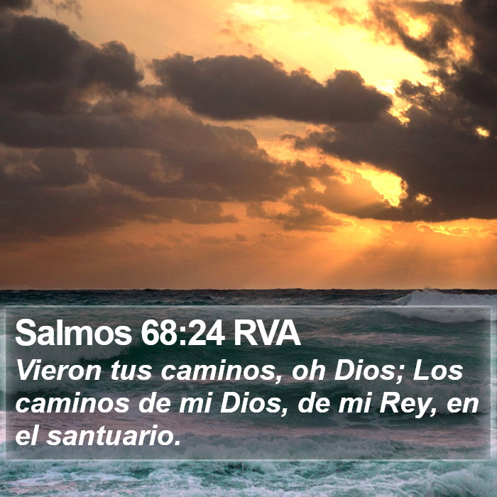 Salmos 68:24 RVA Bible Study