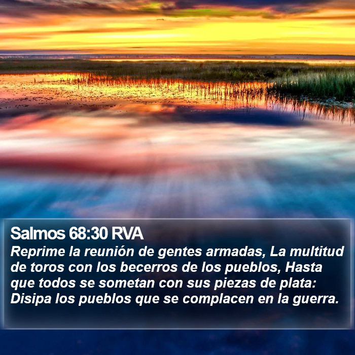 Salmos 68:30 RVA Bible Study