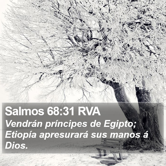 Salmos 68:31 RVA Bible Study