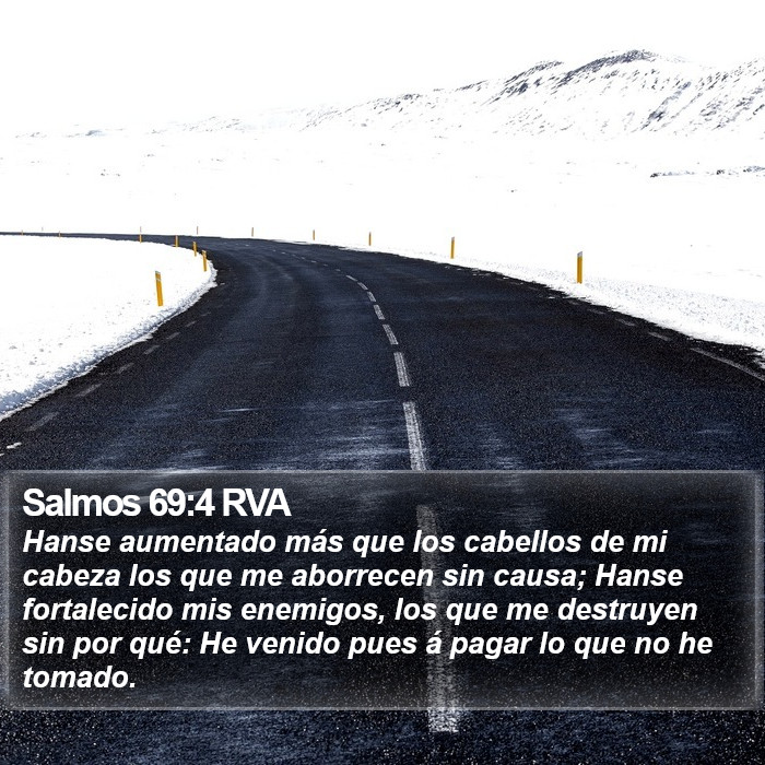 Salmos 69:4 RVA Bible Study
