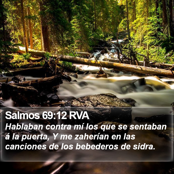Salmos 69:12 RVA Bible Study