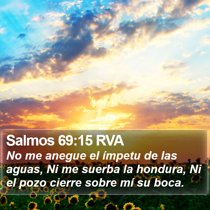 Salmos 69:15 RVA Bible Study