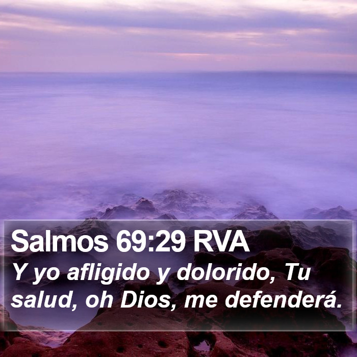 Salmos 69:29 RVA Bible Study