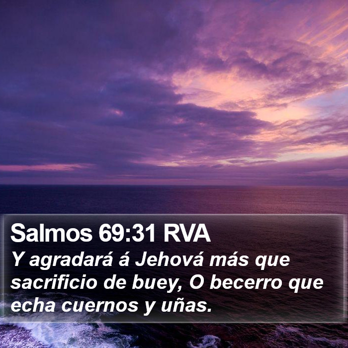 Salmos 69:31 RVA Bible Study