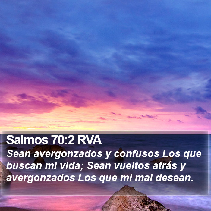 Salmos 70:2 RVA Bible Study