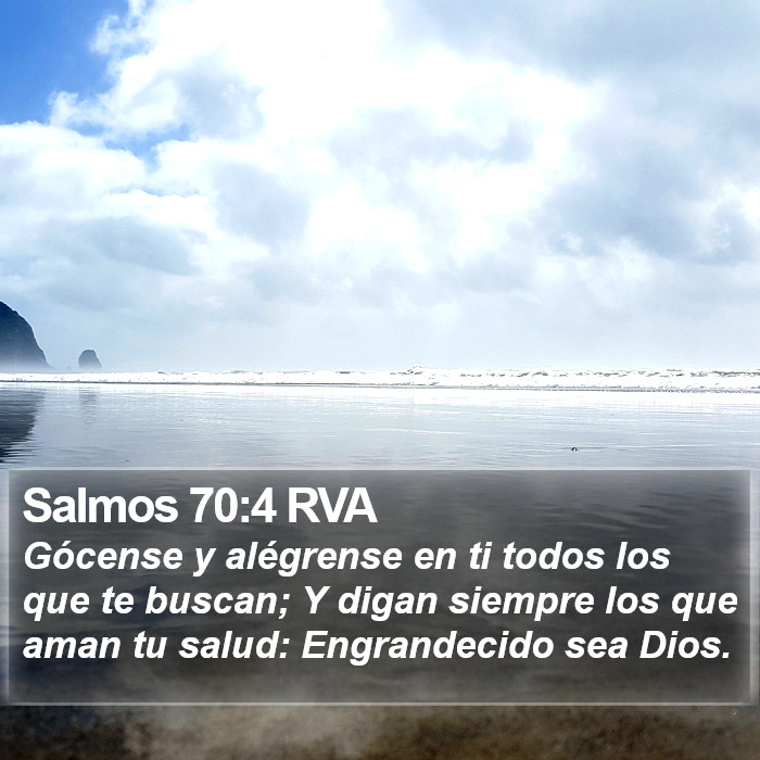 Salmos 70:4 RVA Bible Study